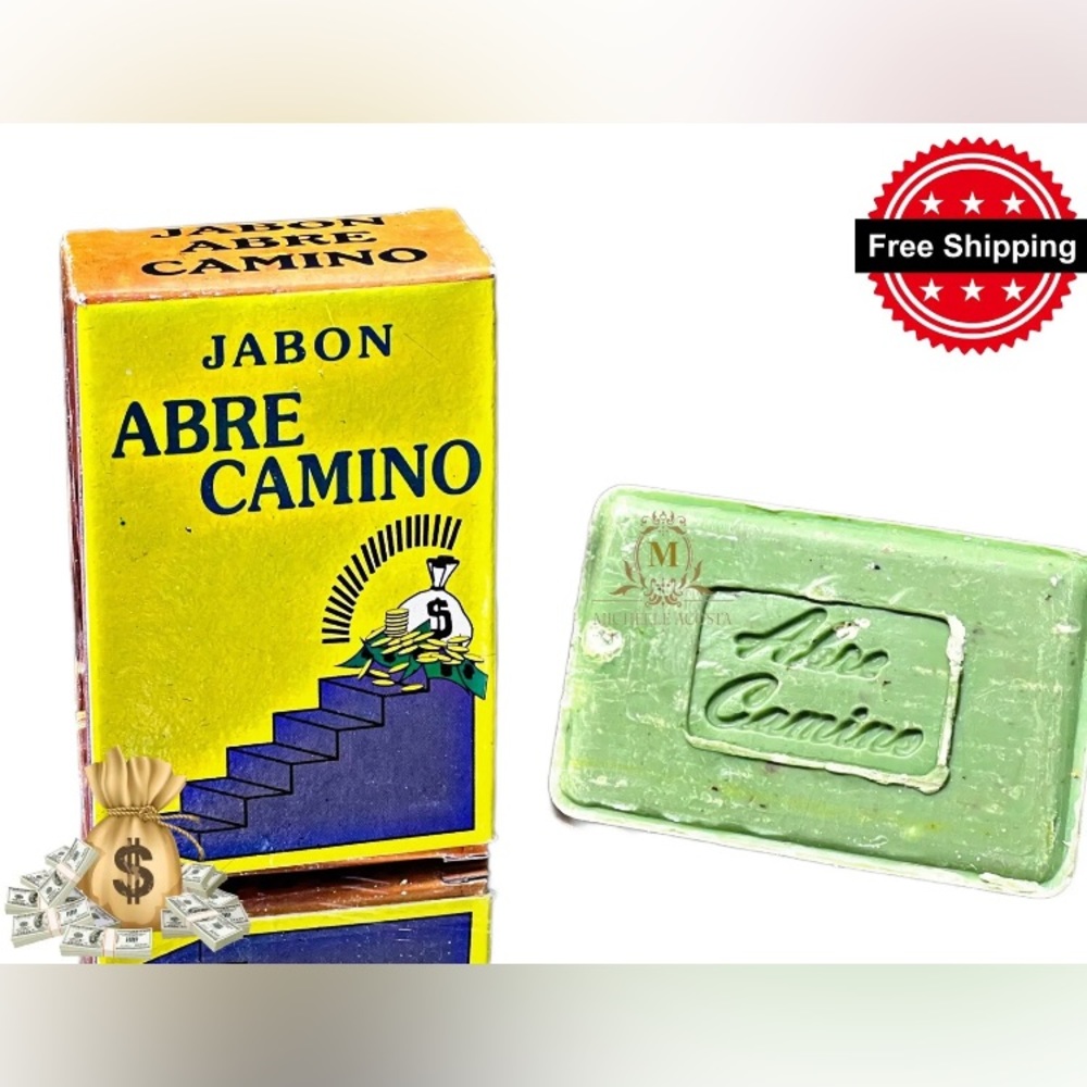 ABRE CAMINO Esoteric Bar Soap, Cleansing, Luck, Thriving Prosperity, Protection